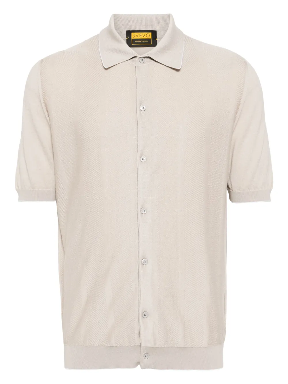 Svevo playera tipo polo de algodón | neutro | Image 1