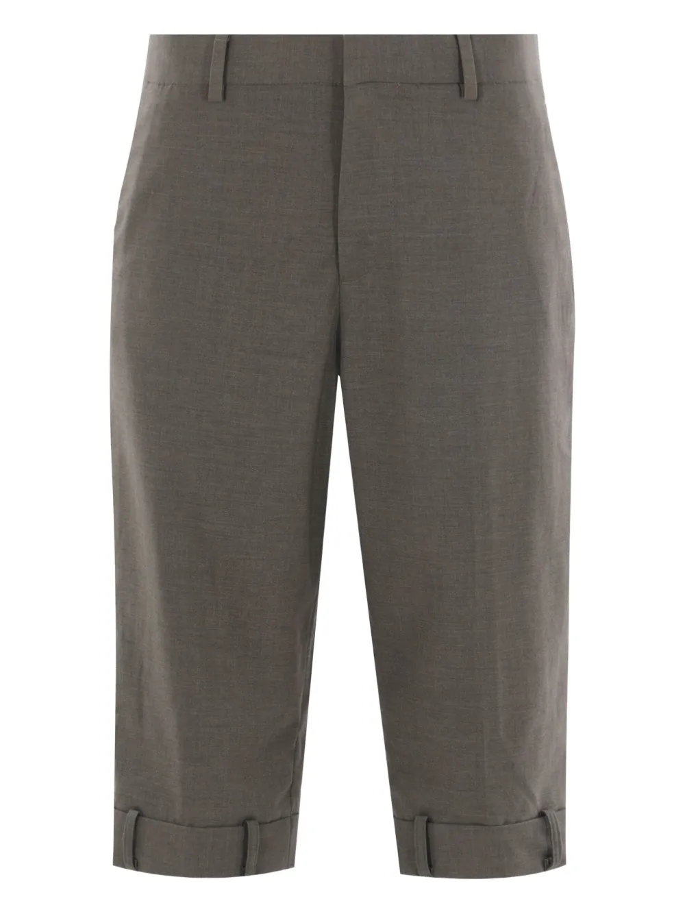 knee-length shorts