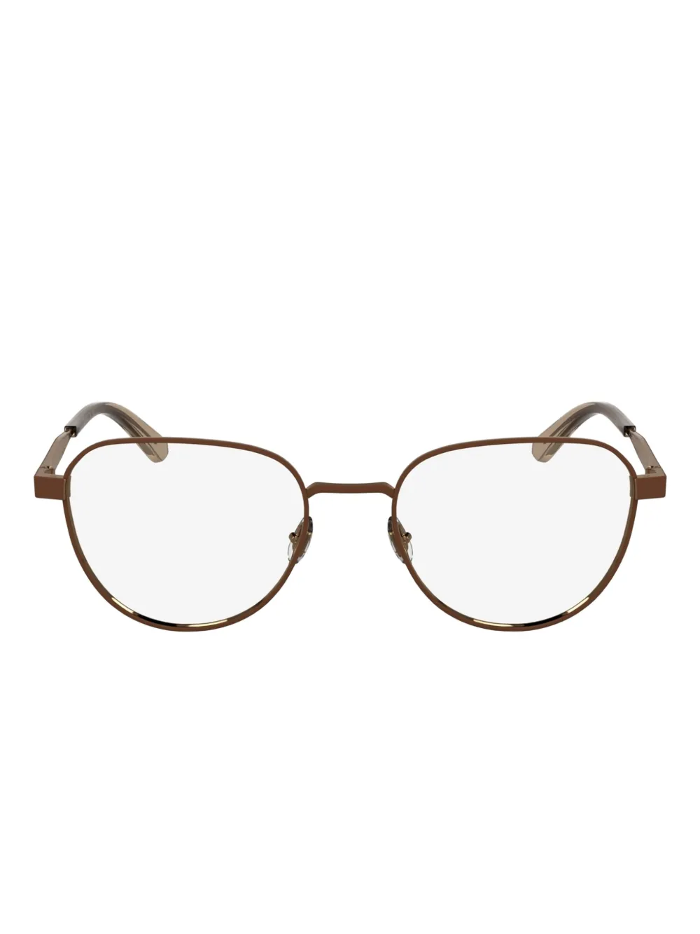 Calvin Klein Occhiali con montatura geometrica - Marrone