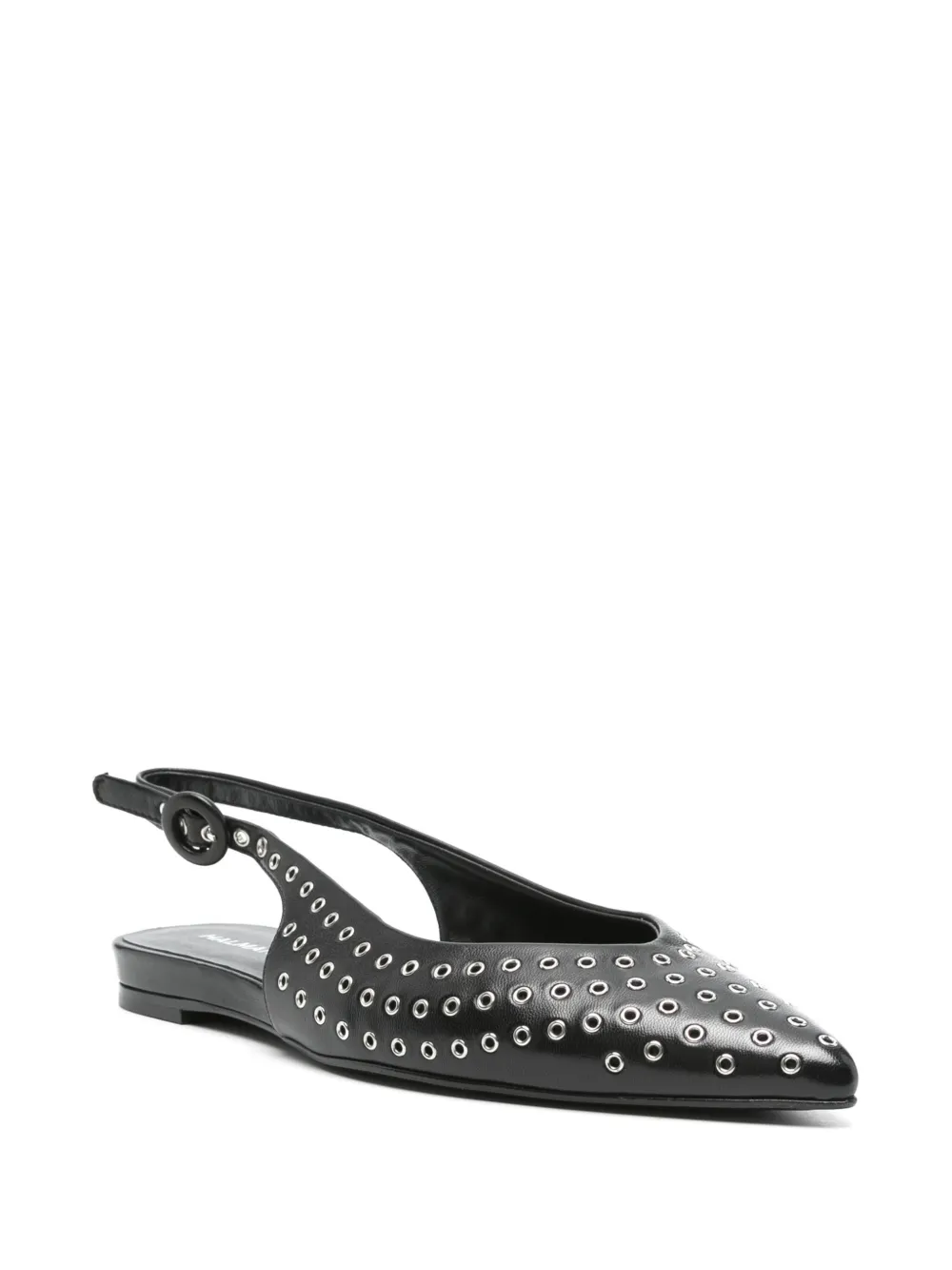 Halmanera Ballerina's met ringlets - Zwart