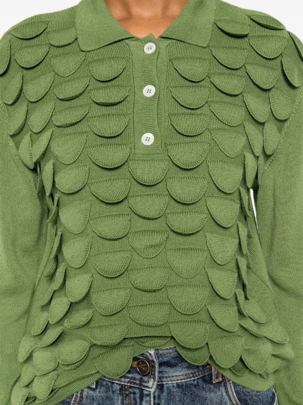 Namacheko Bird Feather ポロシャツ | グリーン | FARFETCH JP