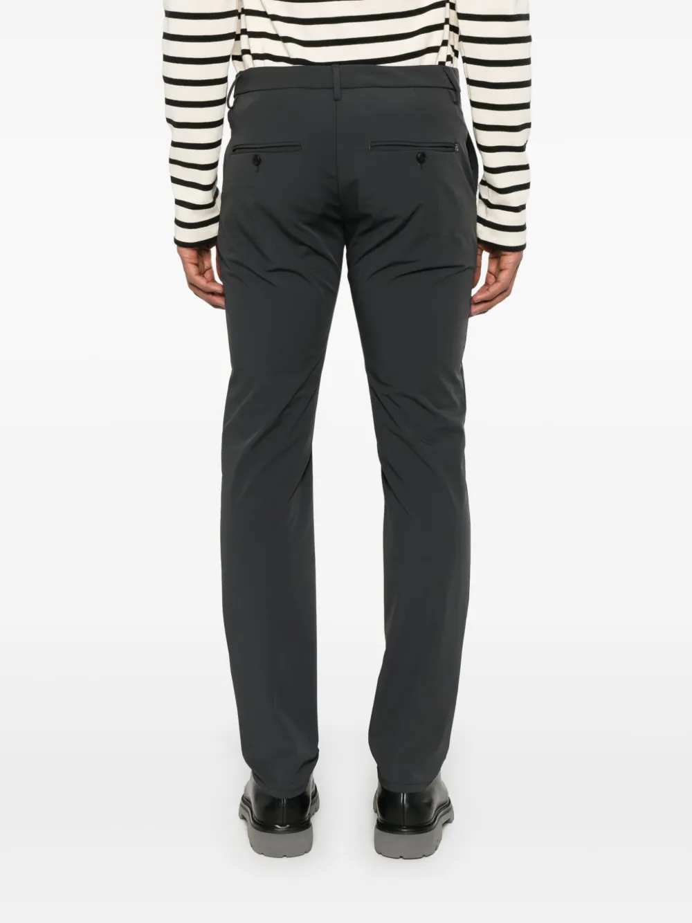 DONDUP Chino met toelopende pijpen Grijs