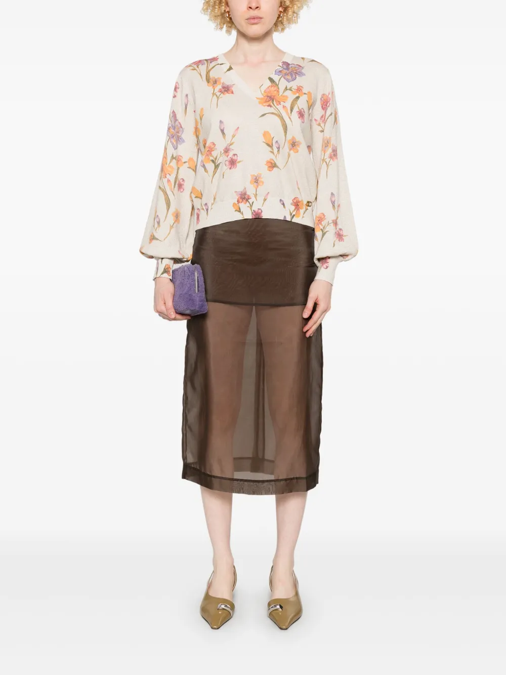 TWINSET floral-print top | T-Shirts & Jersey Shirts | Image 2