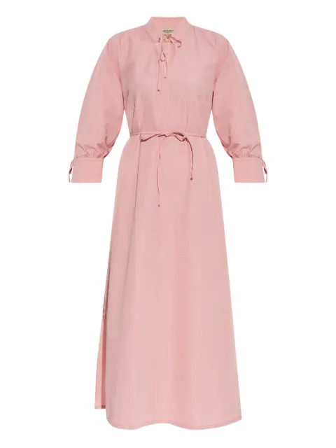 Woolrich vestido midi con cinturón