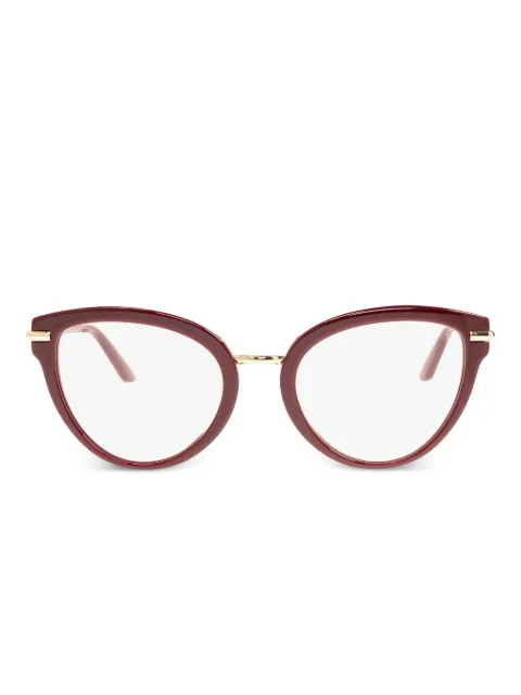 Dolce & Gabbana Eyewear Óculos de sol com logo gravado