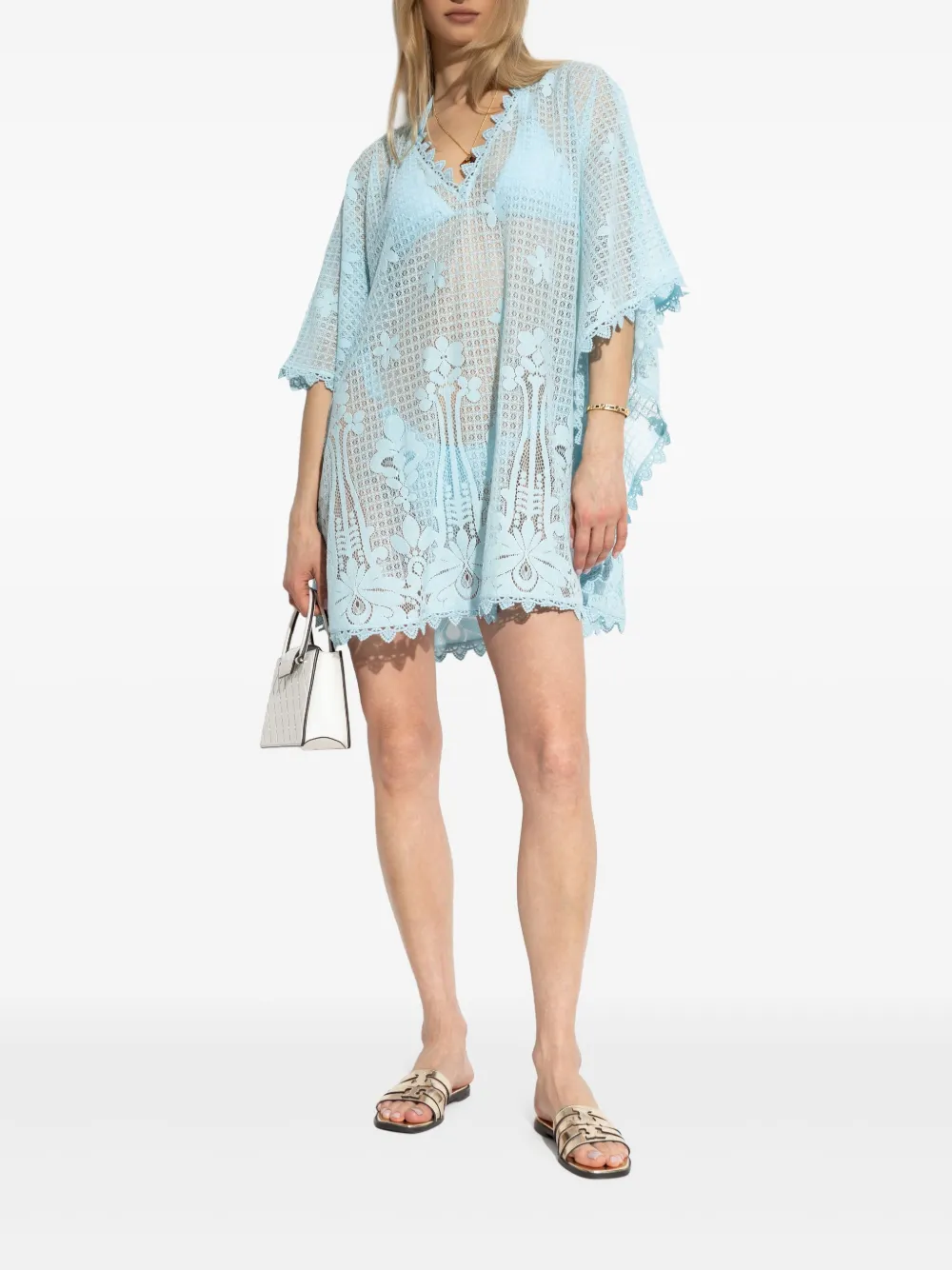 Melissa Odabash Josie strandjurk Blauw