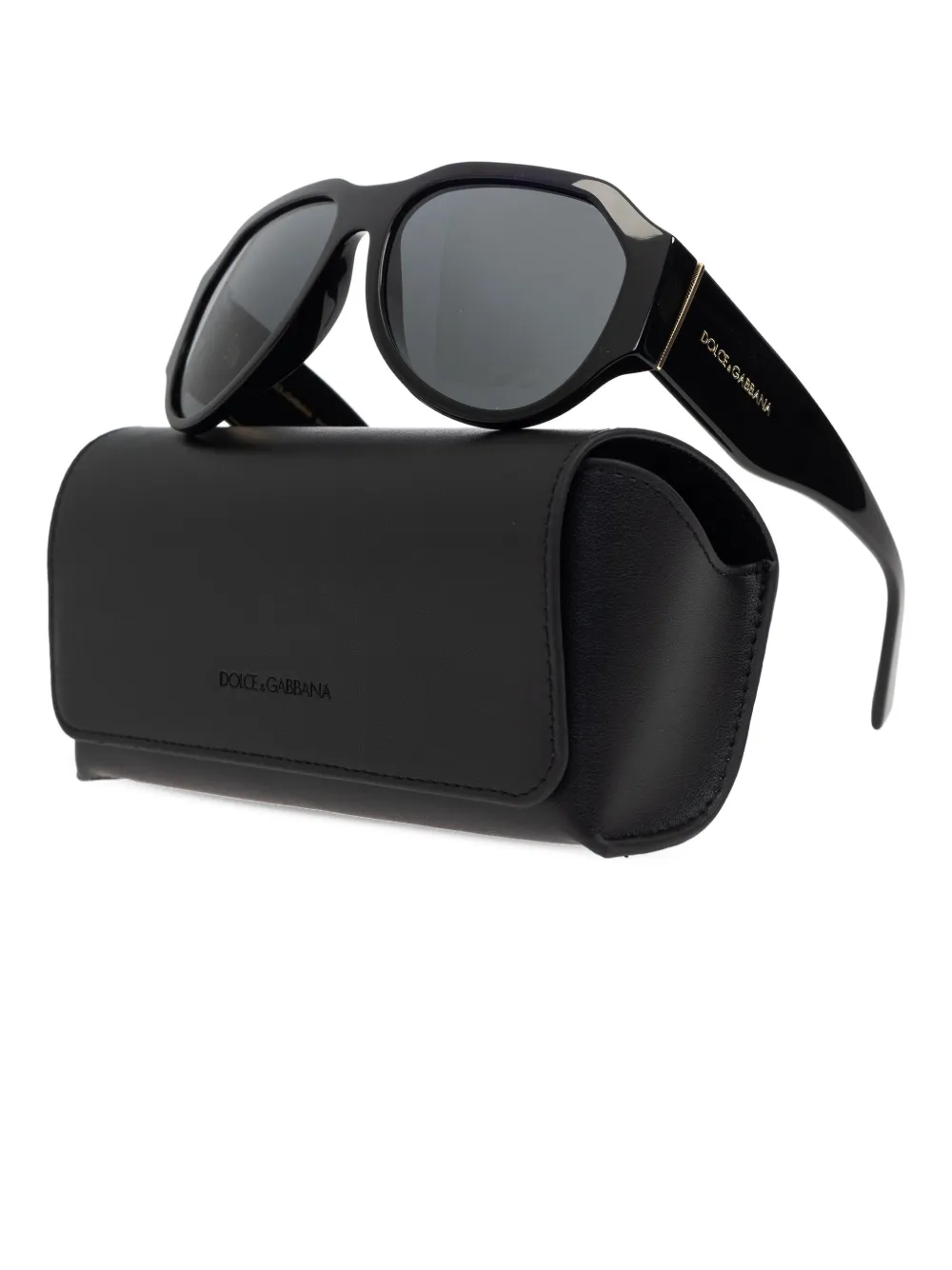 Dolce & Gabbana Eyewear Zonnebril Zwart