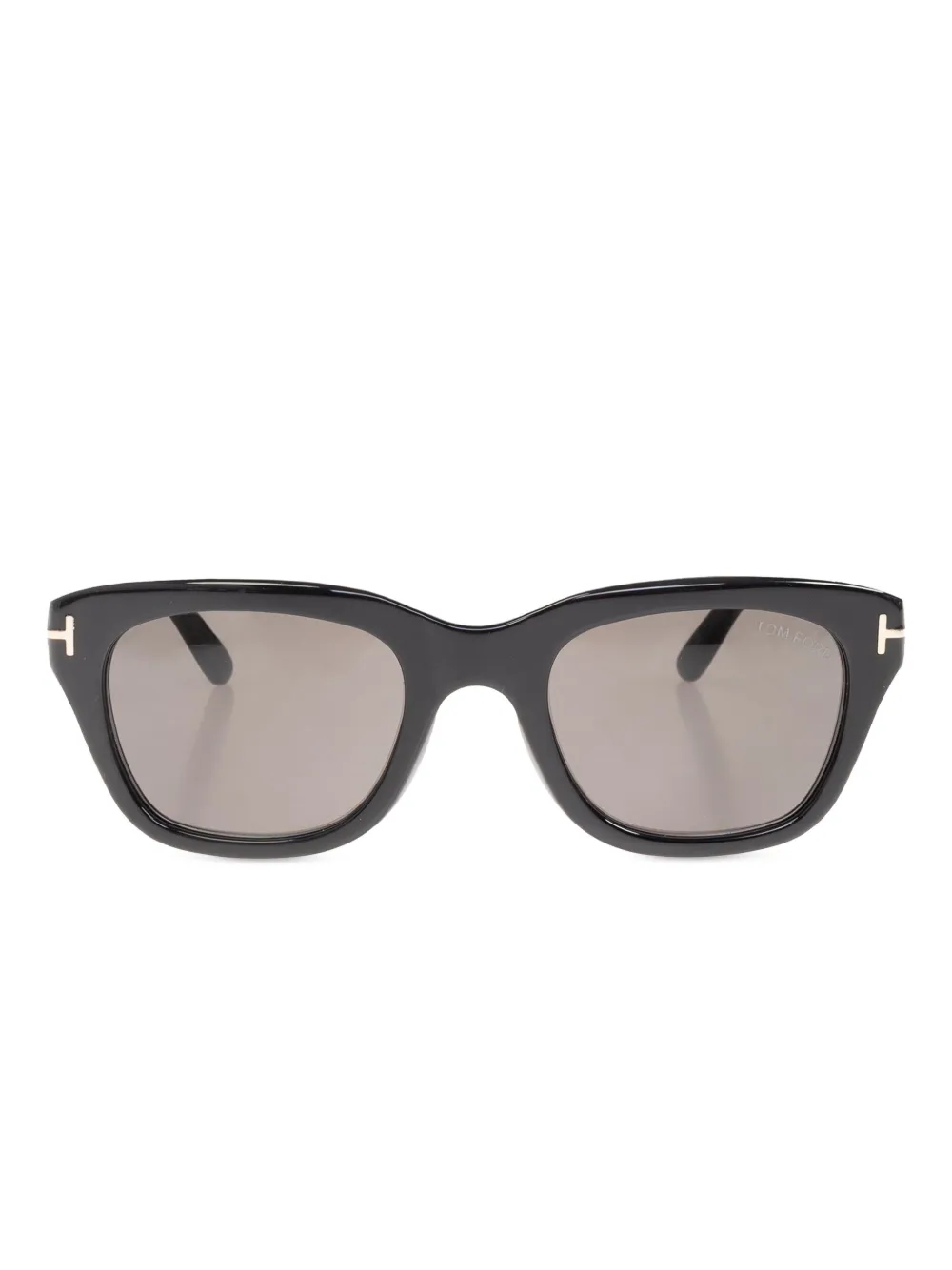 TOM FORD Eyewear Zonnebril met rechthoekig montuur Zwart