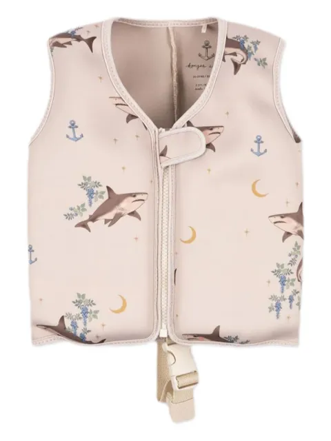 Konges Sløjd chaleco con estampado gráfico