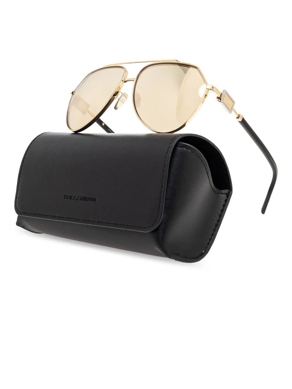 Dolce & Gabbana Eyewear Smart zonnebril Goud