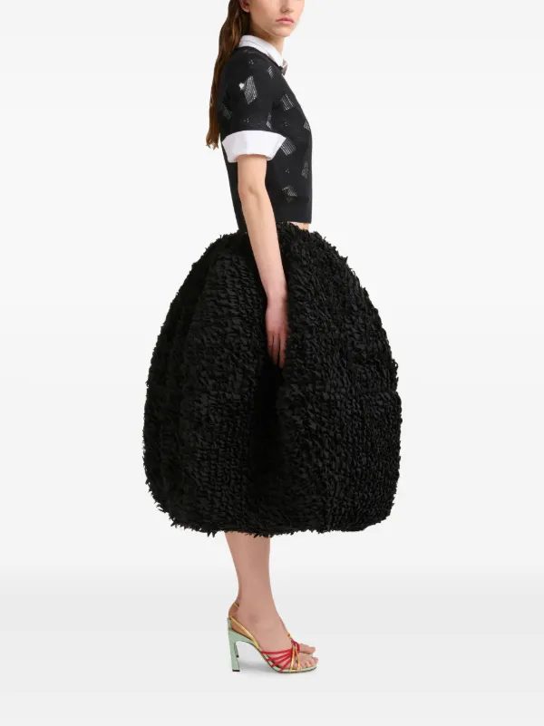 Marni バルーン スカート | ブラック | FARFETCH JP