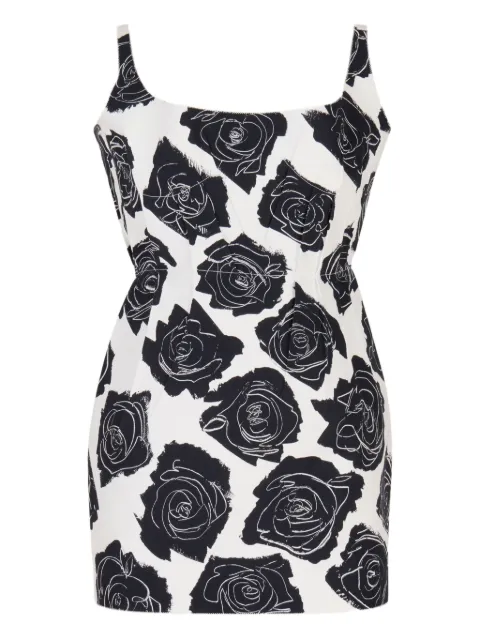 Marni floral-print minidress