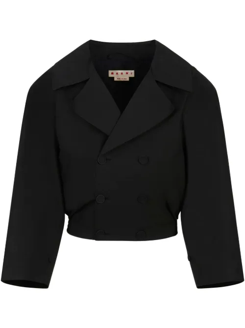 Veste à boutonnière croisée - Marni - Modalova