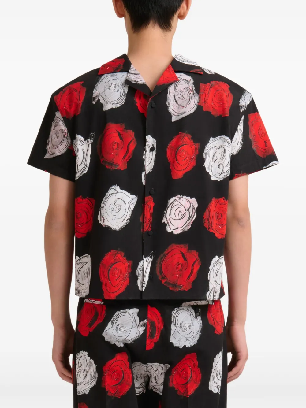 Marni Overhemd met print Zwart