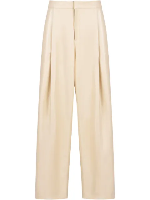 Marni pleated wide-leg trousers