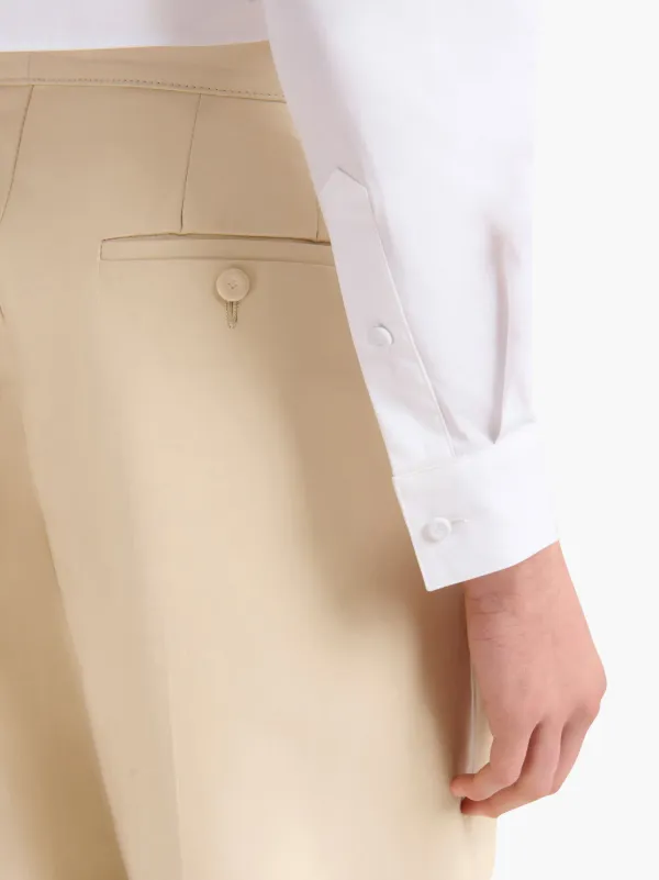 Marni プリーツ ワイドパンツ | ニュートラル | FARFETCH JP