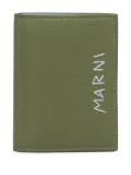 Marni bi-fold wallet - Green