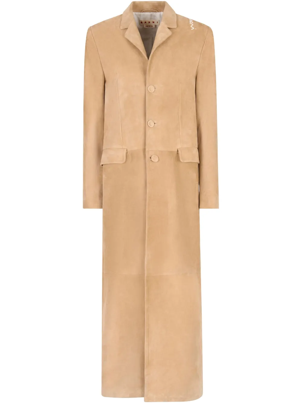 Marni suede coat