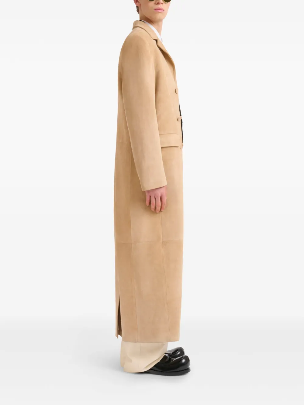 Marni Suède jas Beige