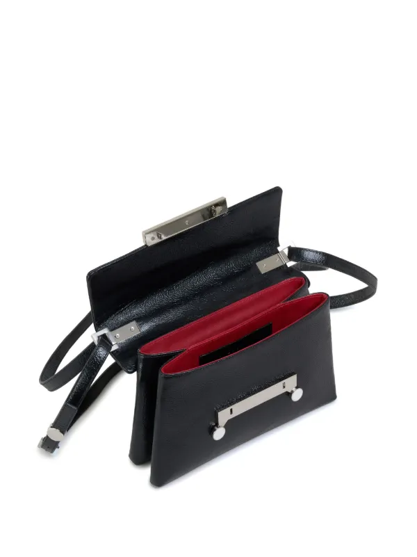 ショルダーバッグ・ポシェット MARNI Woman Shoulder bag Black SBMP0195U1 P6948 Black leather Trunkaroo medium shoulder bag | Marni