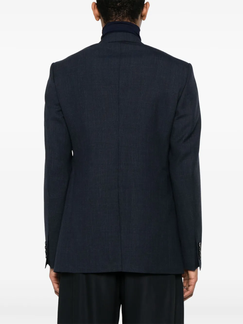 Dolce & Gabbana Blazer met enkele rij knopen Blauw