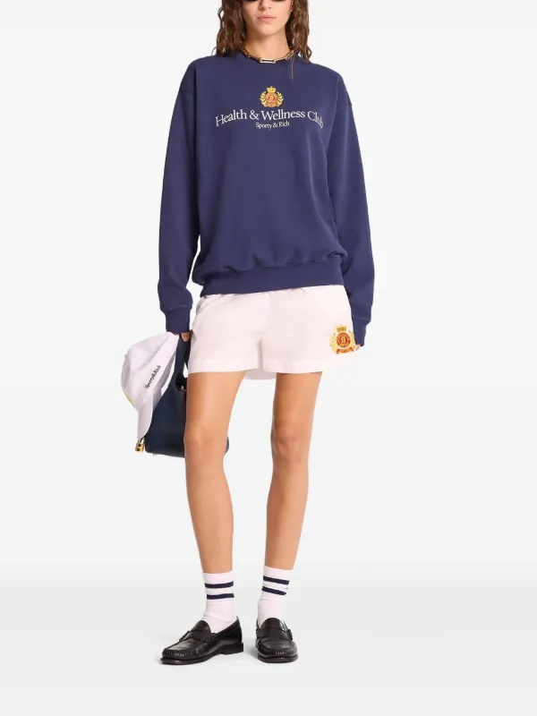 Sporty & Rich ショートパンツ | ホワイト | FARFETCH JP