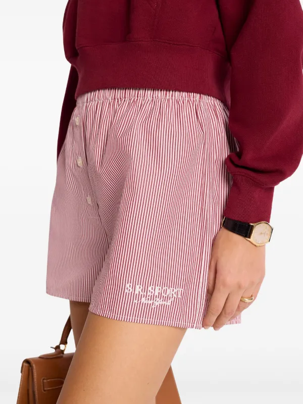 Sporty & Rich ショートパンツ | レッド | FARFETCH JP