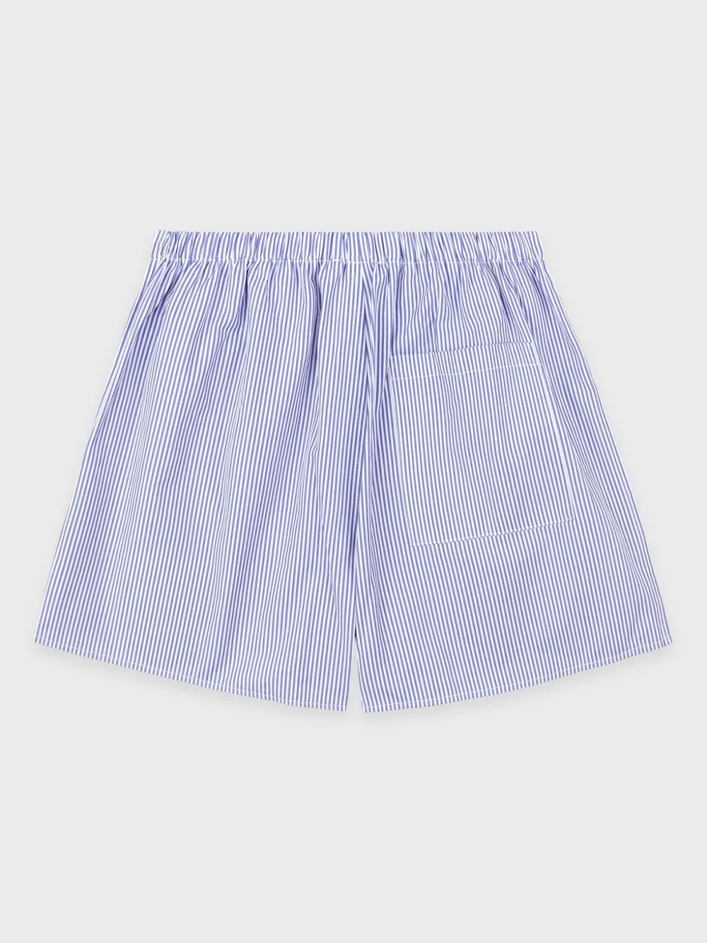 Sporty & Rich Gestreepte shorts Wit