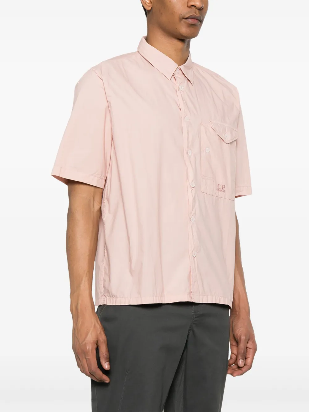 C.P. Company Overhemd met korte mouwen Roze