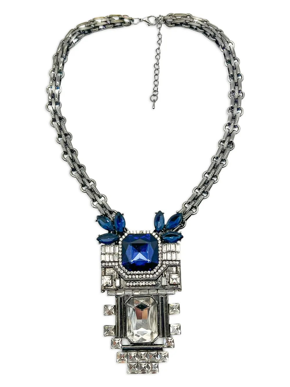 2010s crystal-embellished necklace