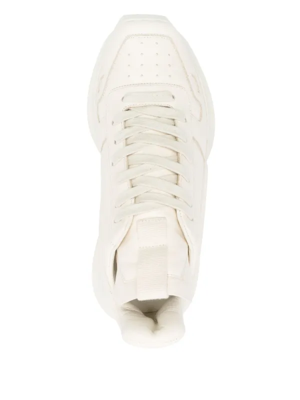 Rick Owens ライトベージュ Geth ランナー スニーカー 女性 Rick Owens Geth Runner Sneakers | Neutrals | FARFETCH