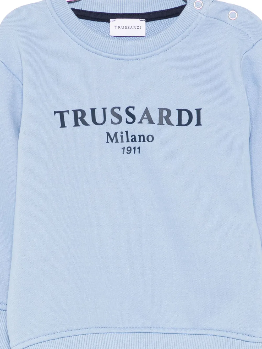 TRUSSARDI JUNIOR Sweater met logoprint Blauw