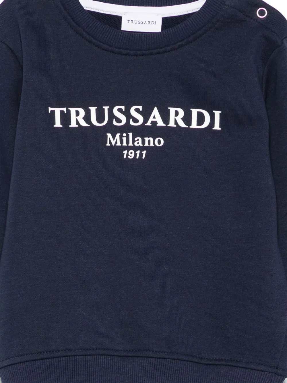 TRUSSARDI JUNIOR Sweater met logoprint Blauw