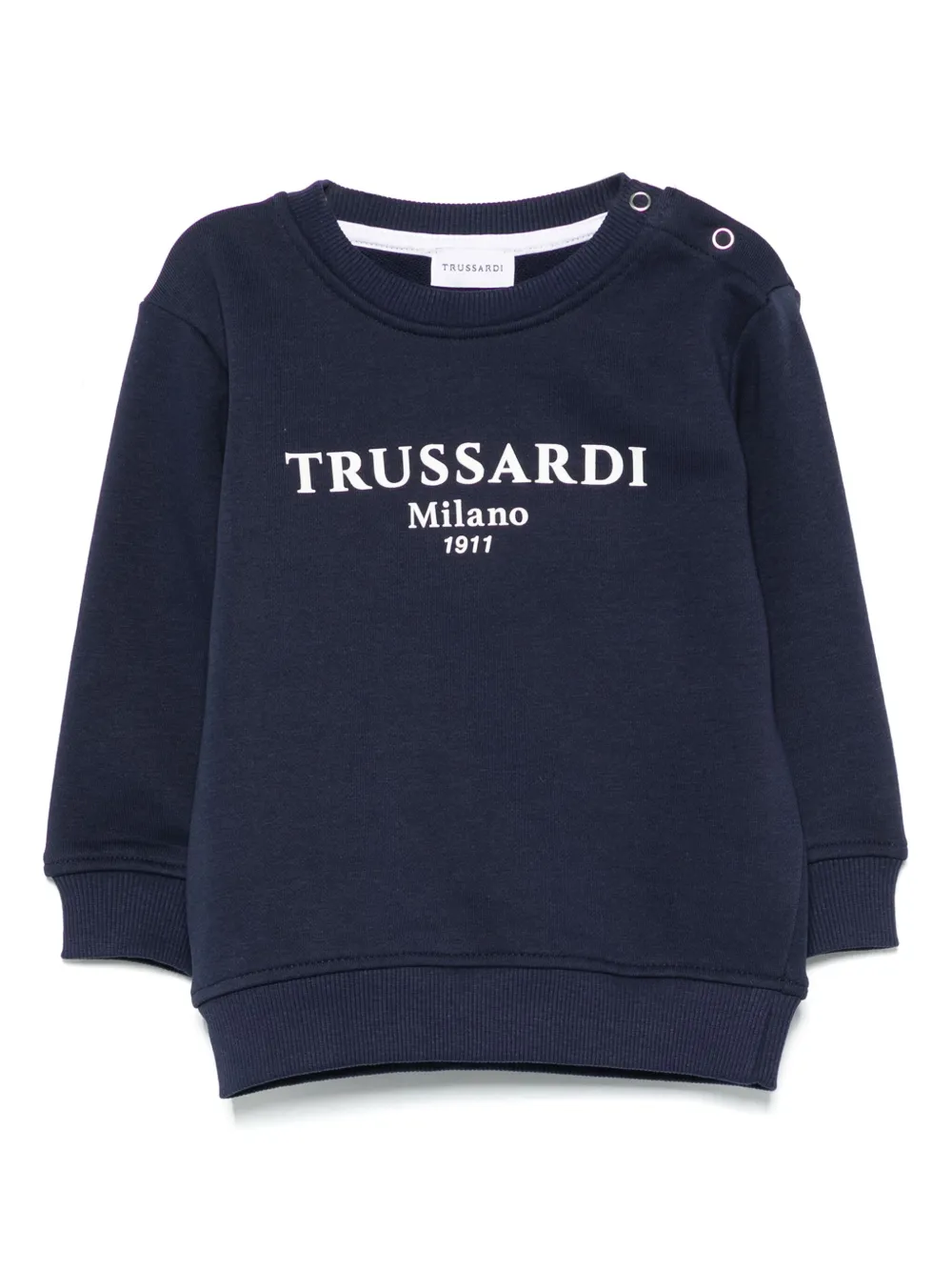 TRUSSARDI JUNIOR Sweater met logoprint Blauw