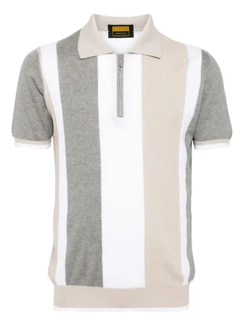 Svevo playera tipo polo con paneles