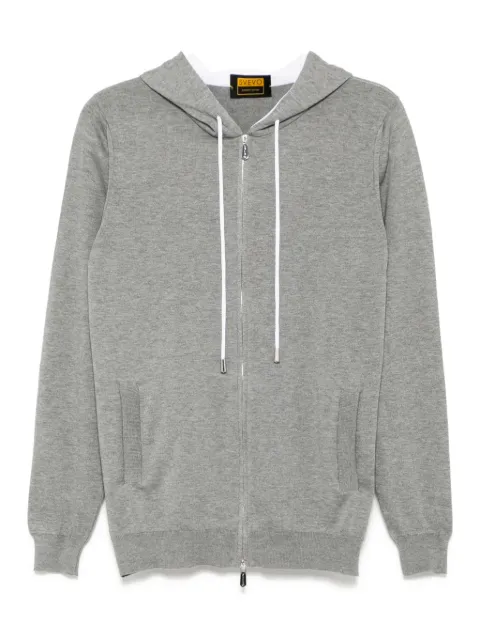 Svevo cotton zip up hoodie