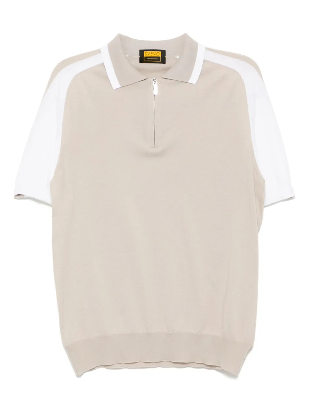 Svevo playera tipo polo con medio cierre | neutro | Image 1