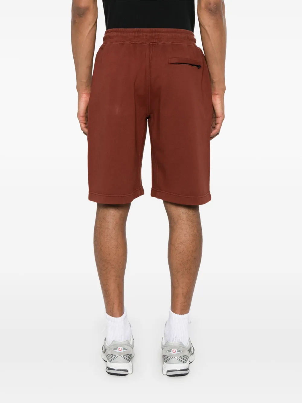 C.P. Company Shorts met geborduurd logo Bruin