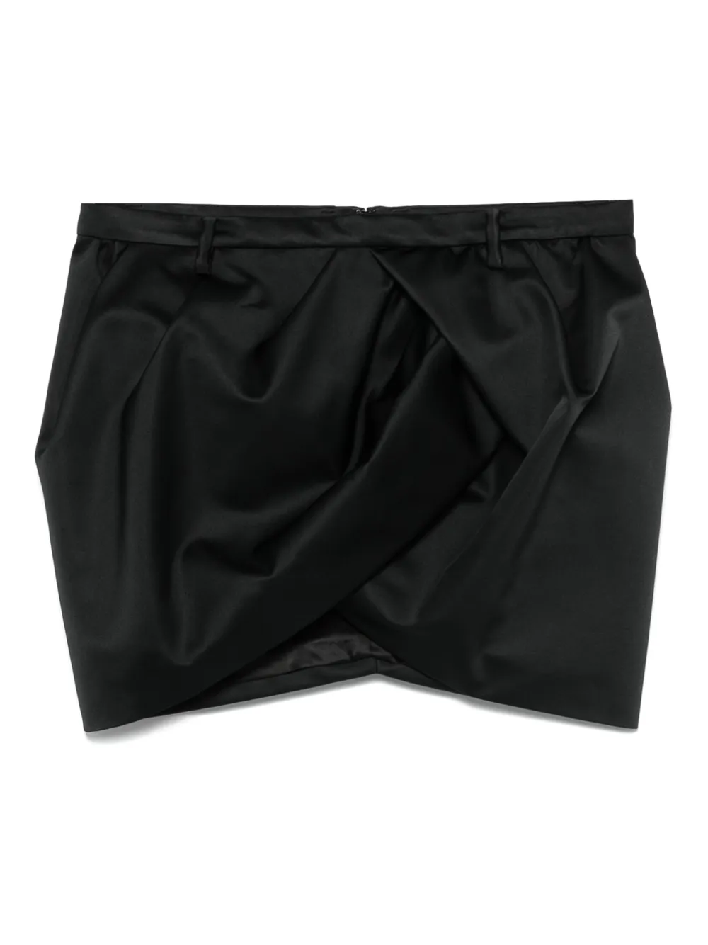 Nº21 wrap-detail mini skirt