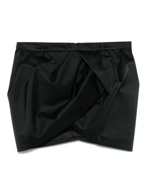 Nº21 wrap-detail mini skirt 