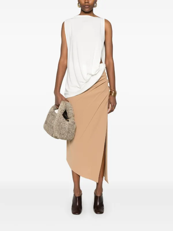 スカート MAX MARA Women Skirts 2411101023600CRESTA 006 Brown BROWN Skirts Brown and Camel Woman | Max Mara