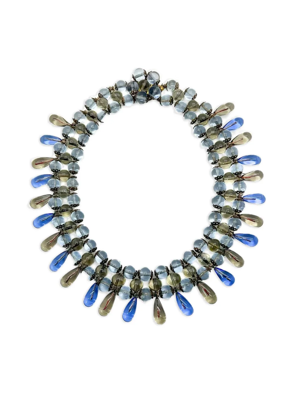 1940s droplet necklace
