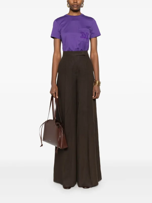 パンツ Max Mara Sequoia Trousers Max Mara Sequoia Trousers | White | FARFETCH CA