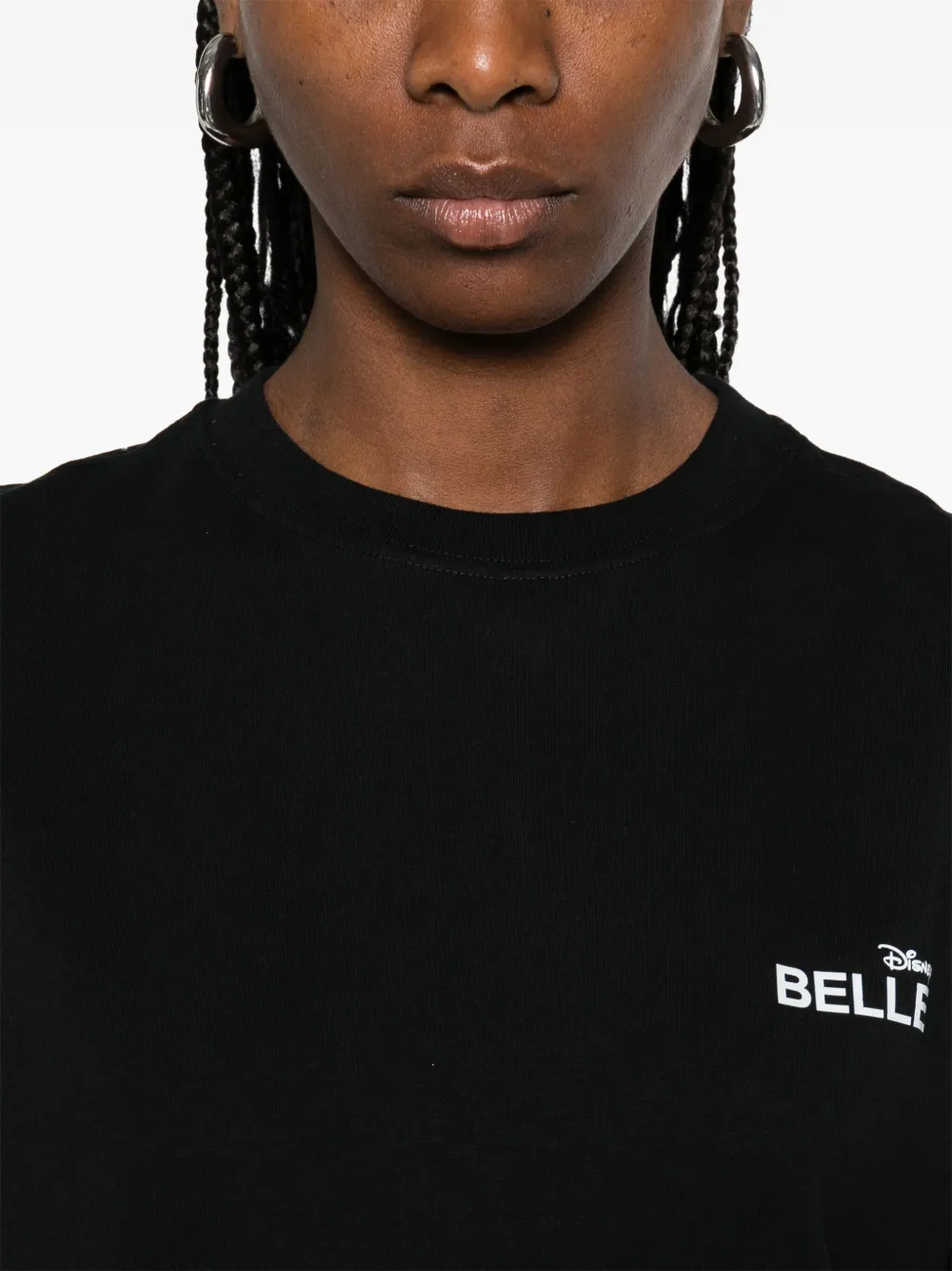 Coperni x Disney Belle T-shirt Zwart