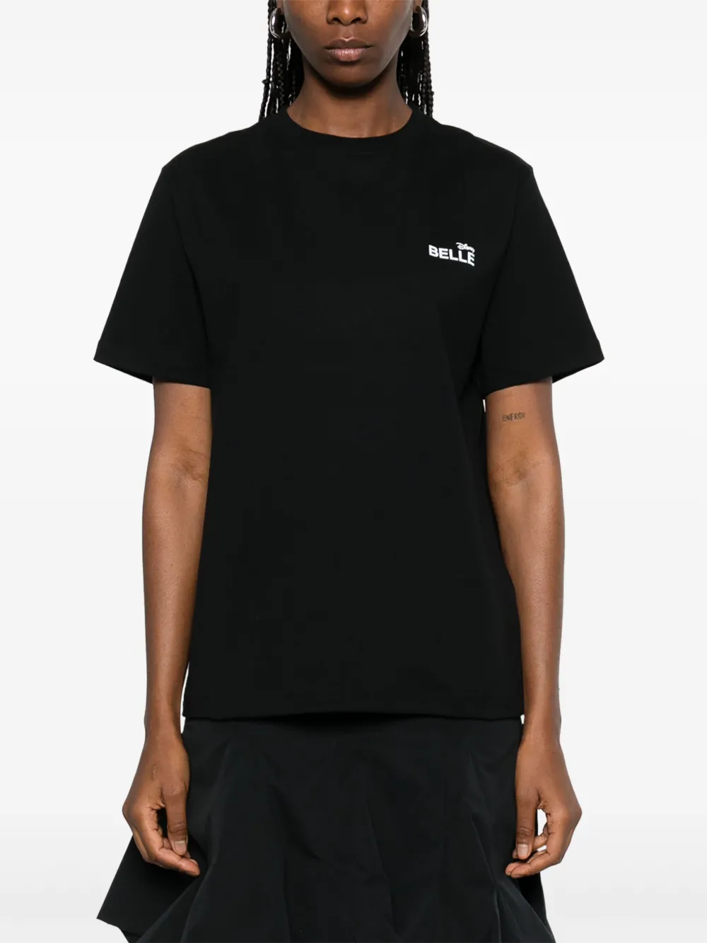 Coperni x Disney Belle T-shirt Zwart