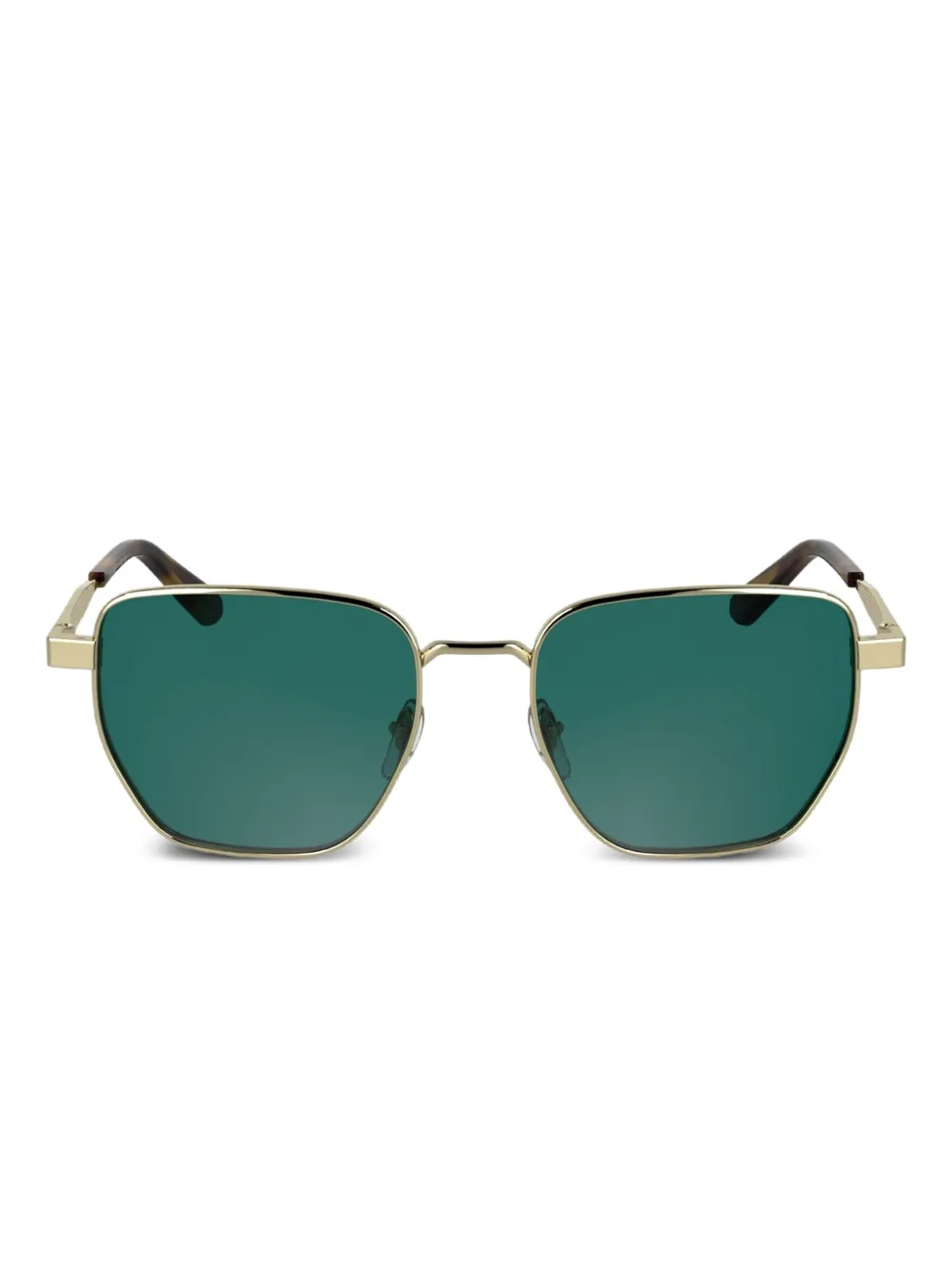 Calvin Klein square-frame sunglasses | Gold | Image 1