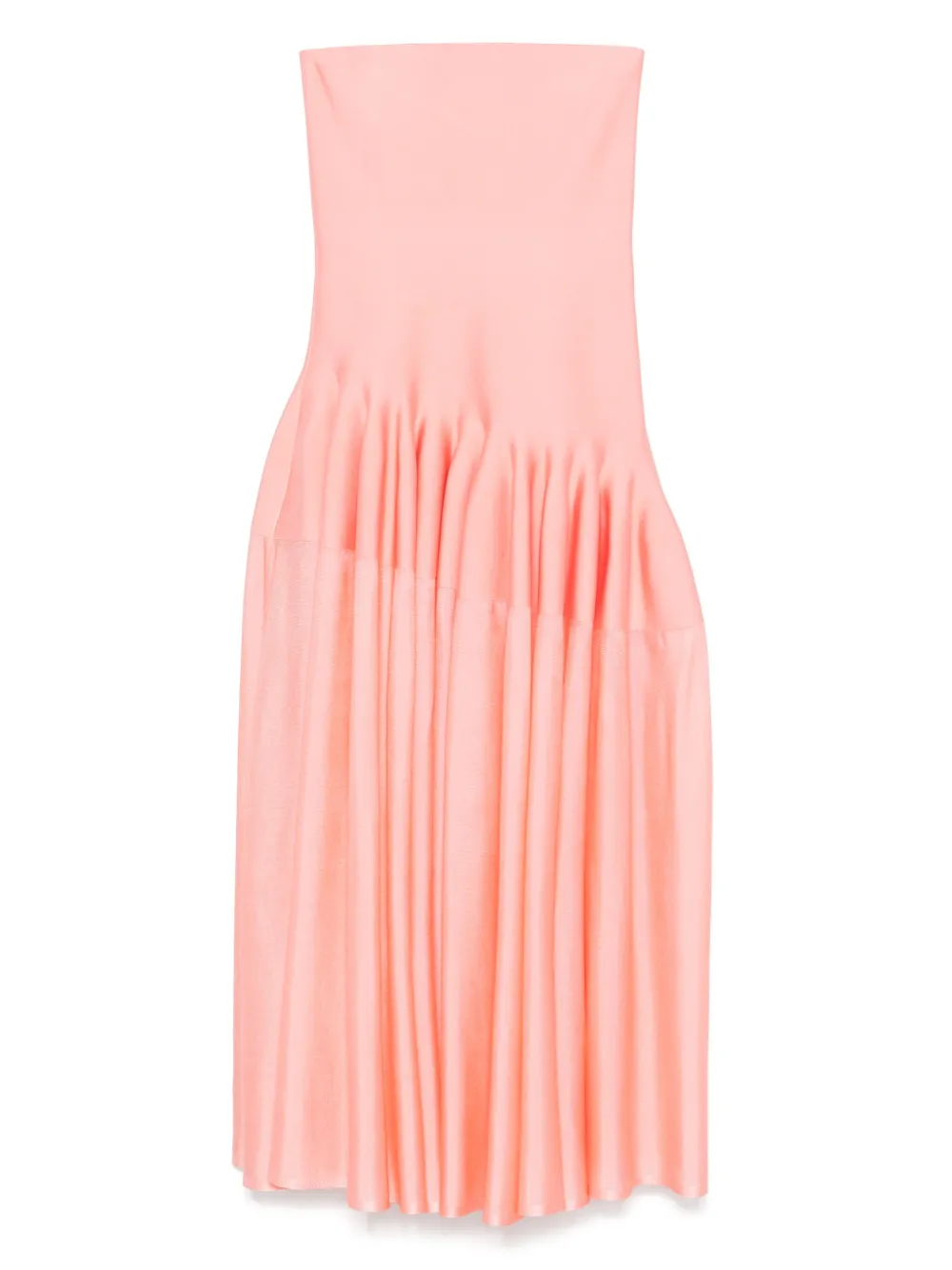 Alaïa robe mi-longue à godets | rose | Image 1