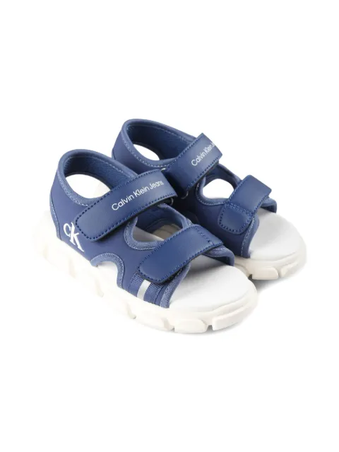 Calvin Klein Kids touch-strap sandals 