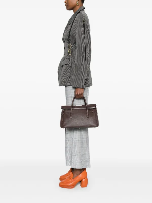 「5AC」イーストウェスト ハンドバッグ メゾン マルジェラ - 5AC HANDBAG EAST WEST SMALL | HBX
