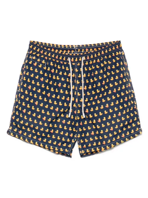 Short de bain à imprimé graphique - MC2 Saint Barth - Modalova